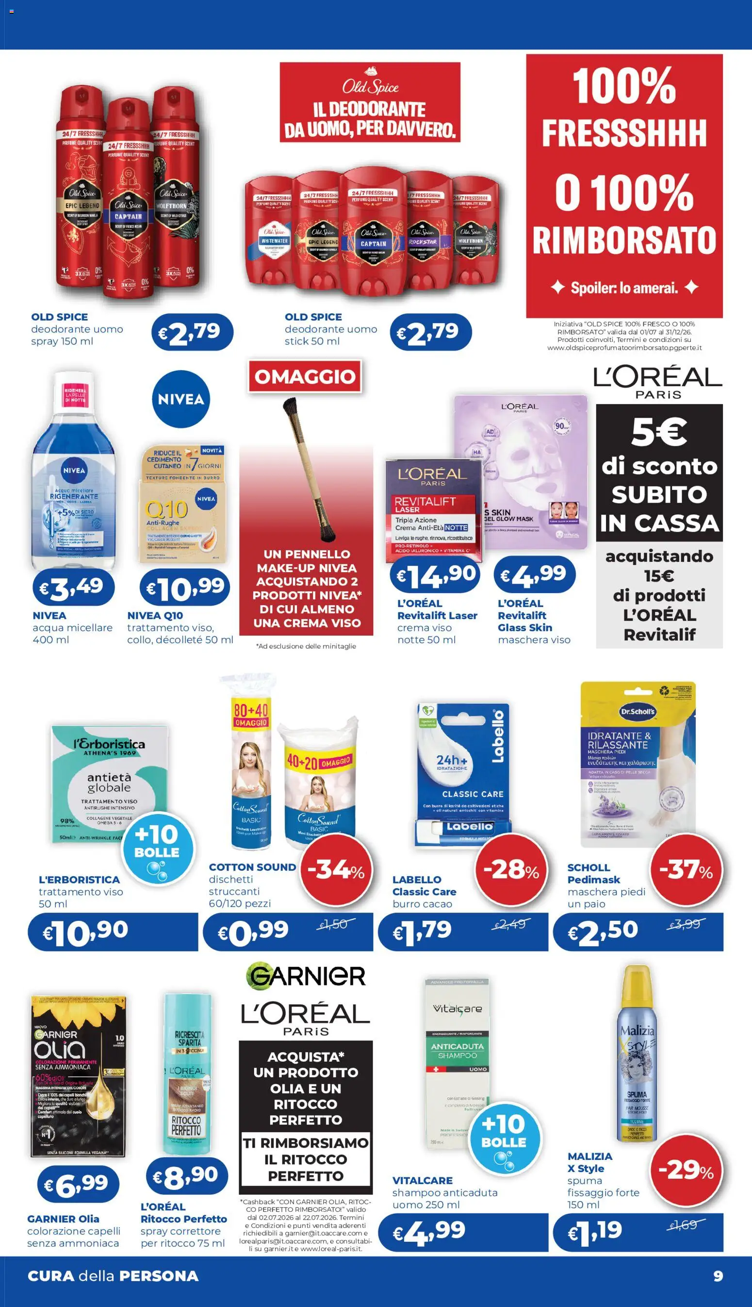 Volantino Acqua e Sapone del 02/07/2026 | Pagina: 9 | Prodotti: Maschera viso, Burro, Cacao, Correttore