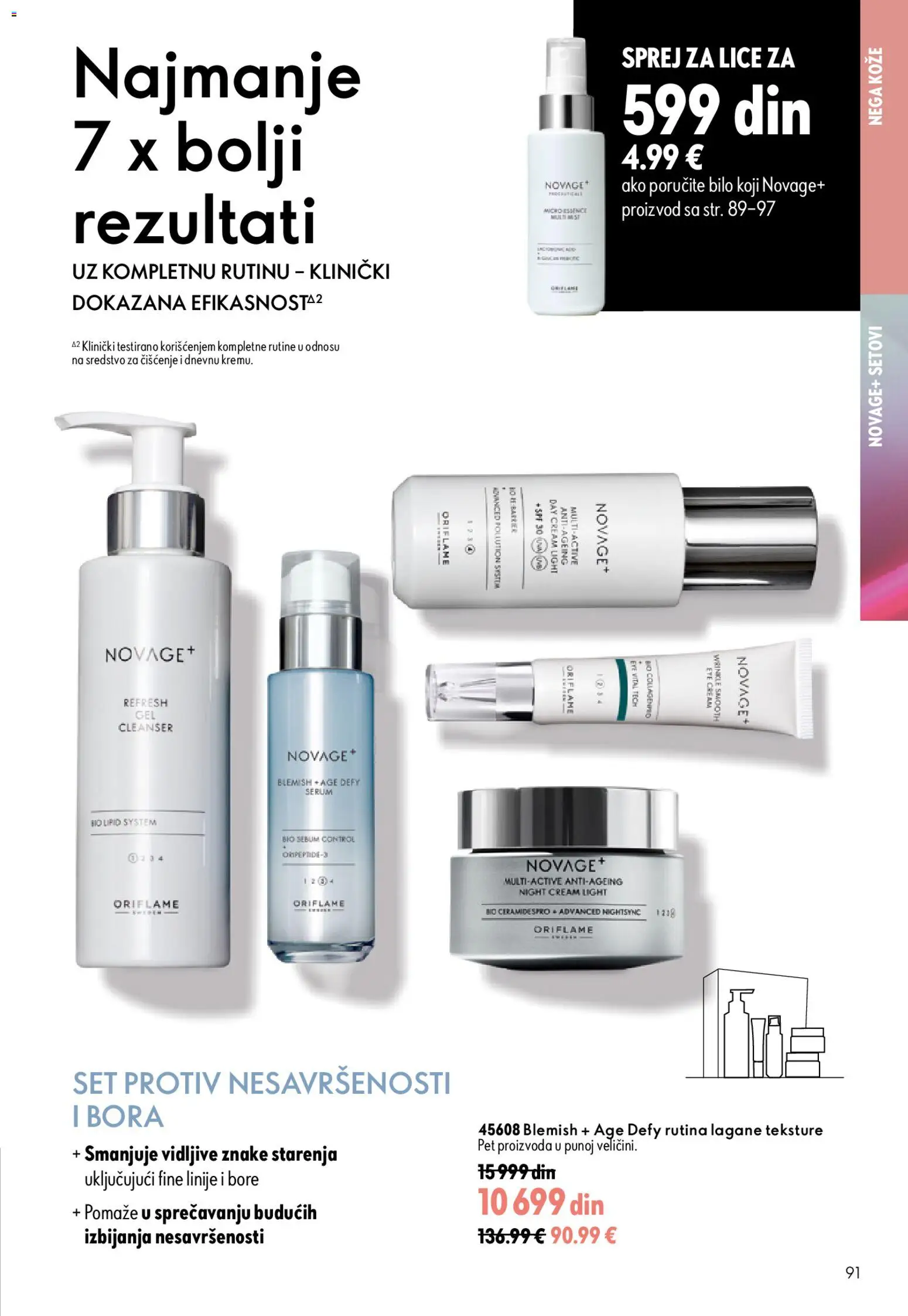 Oriflame katalog - važi od 26.08.2026 | Strana: 91 | Proizvode: Sredstvo za čišćenje