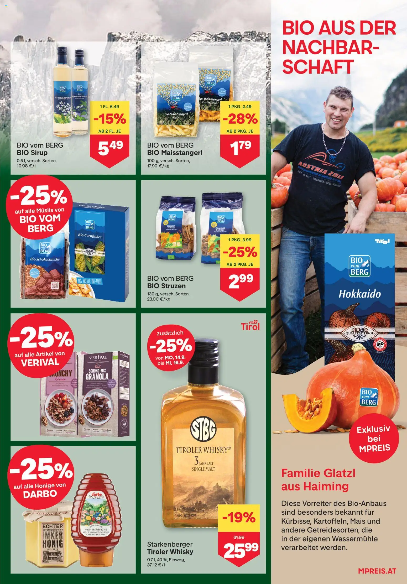 MPREIS Flugblatt gültig ab 10.09.2026 | Seite: 7 | Produkte: Mais