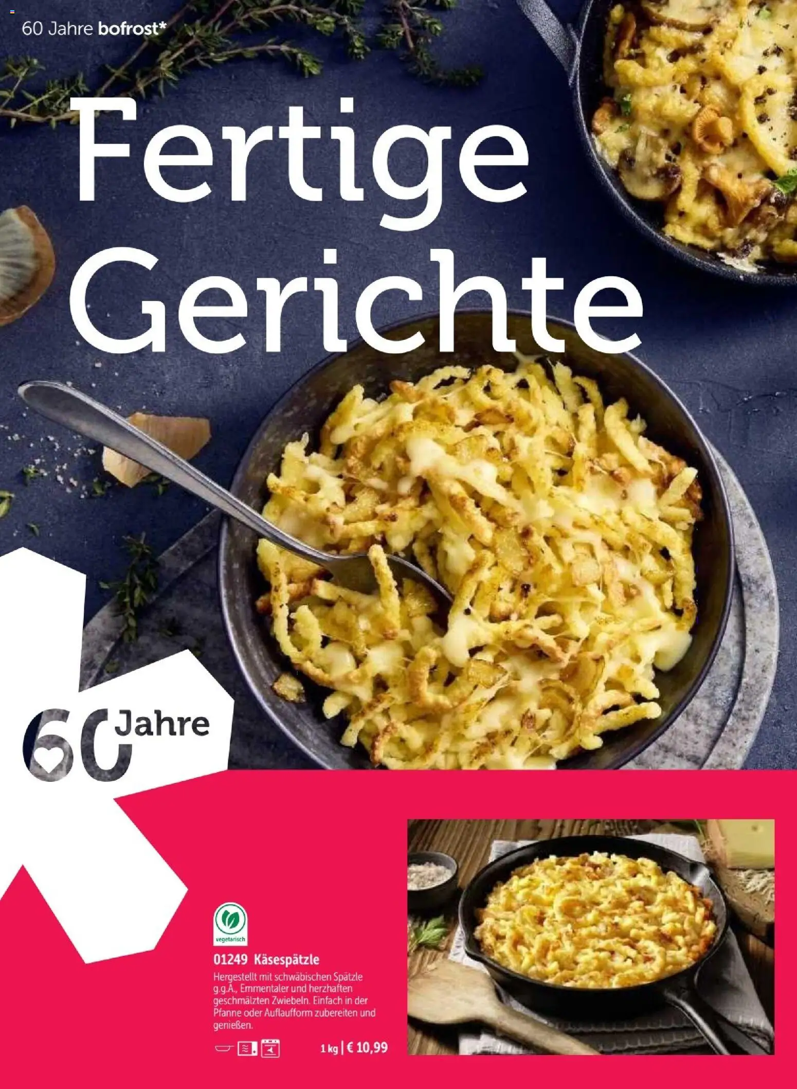 Bofrost Katalog – gültig ab 07.09.2026 | Seite: 86 | Produkte: Gerichte
