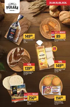 Maxi katalog Tako povoljnije - pregled Maxi kataloga - važi od 20.08.2026 | Strana: 10 | Proizvode: Pekara, Burger, Burger zemičke, Tost