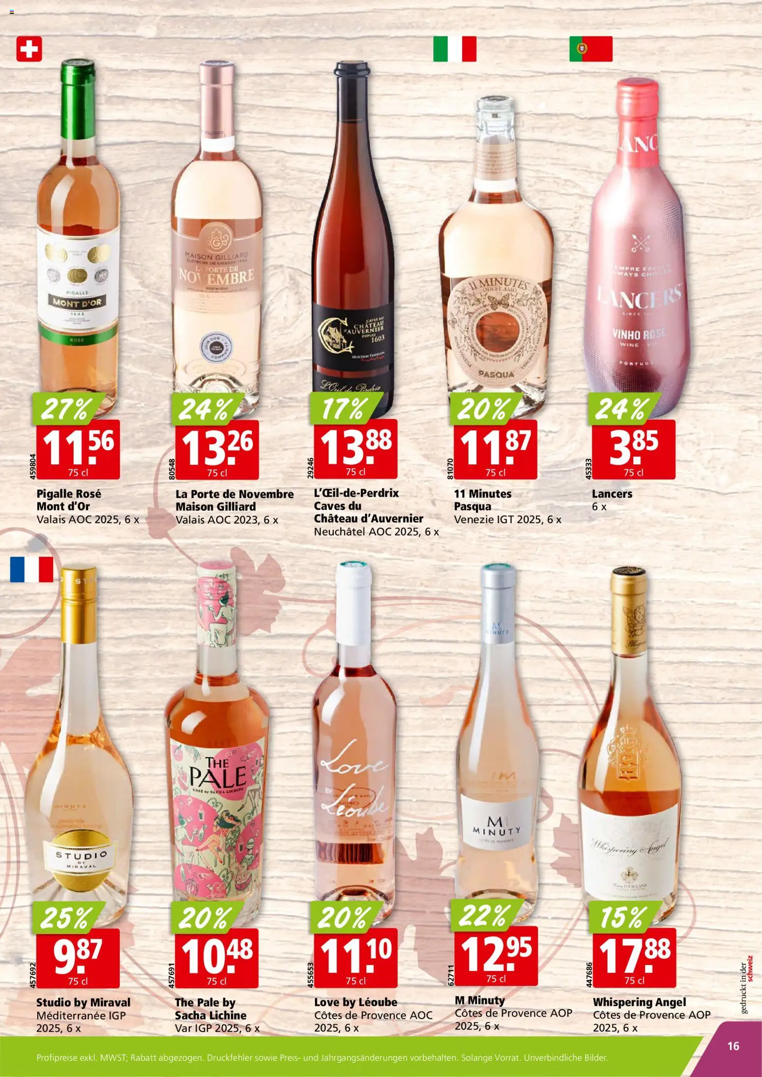 Aligro aktionen Wein Matran – gültig ab 21.09.2026 | Seite: 16