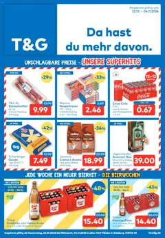T&G Salzburg ab 22.10.2026 gültig