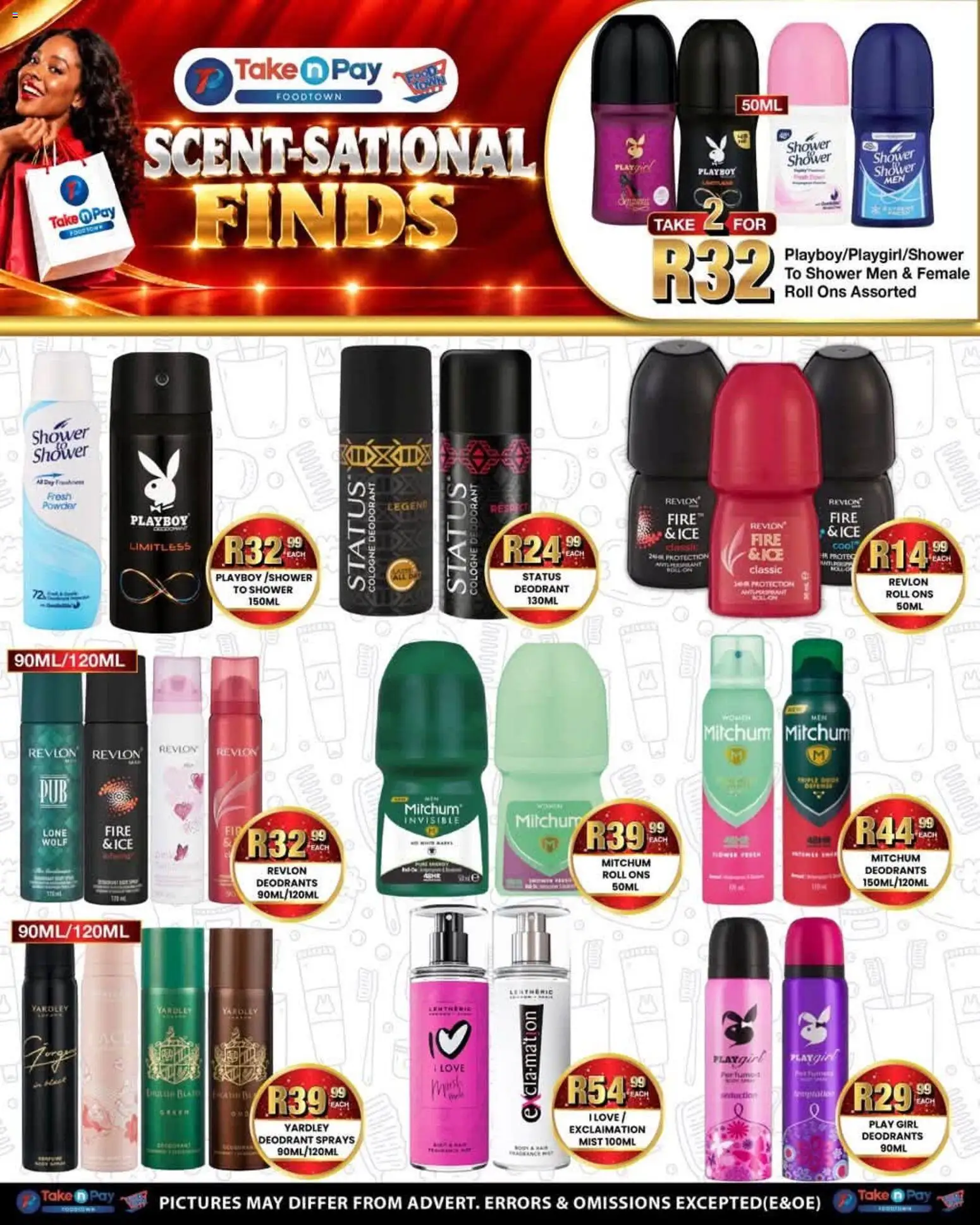 New Take n Pay catalogue – valid from 12/10/2026 | Page: 27 | Products: Shower, Powder, Deodorant