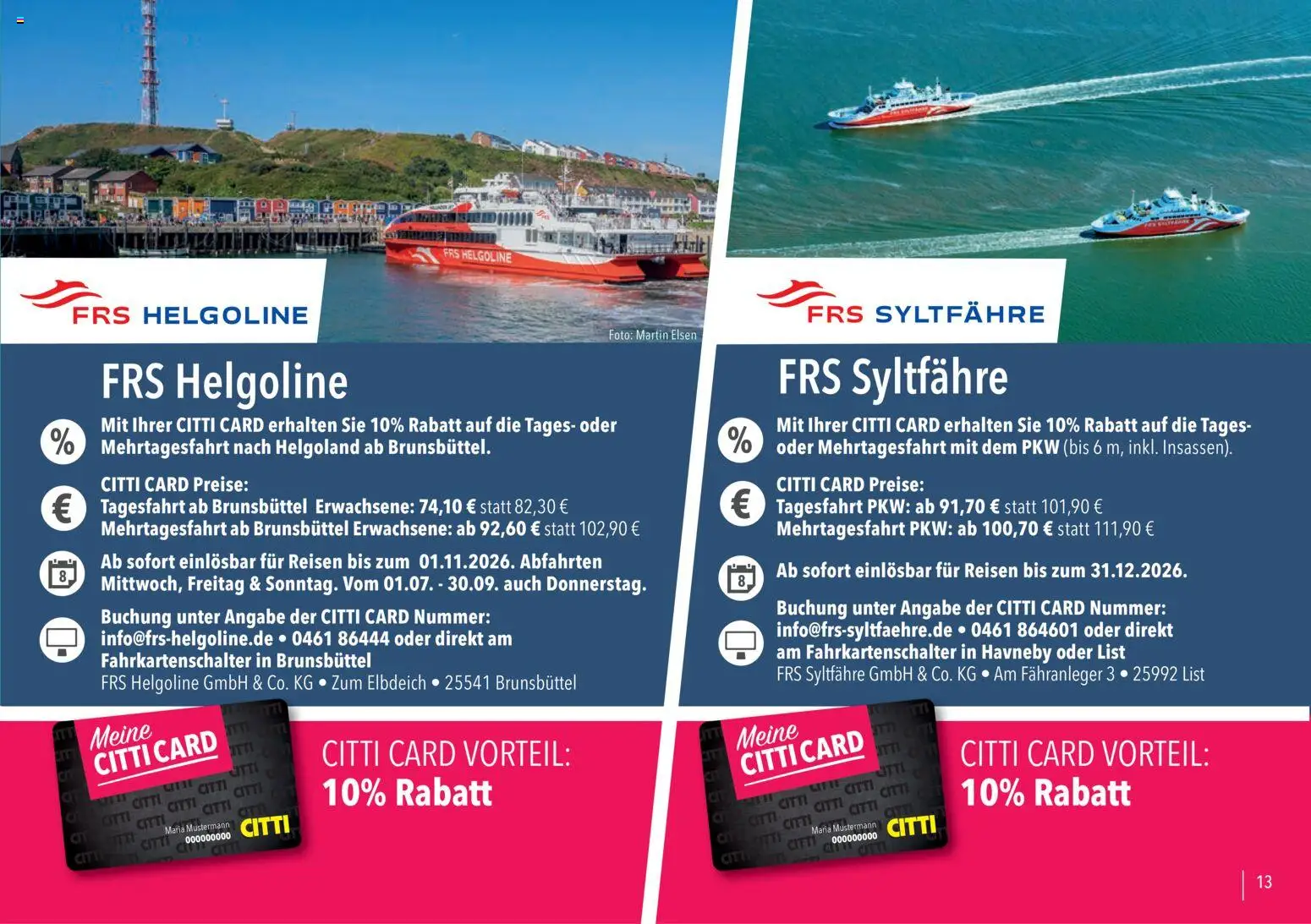 CITTI Markt Vorteilsheft – gültig ab 20.07.2026 | Seite: 13