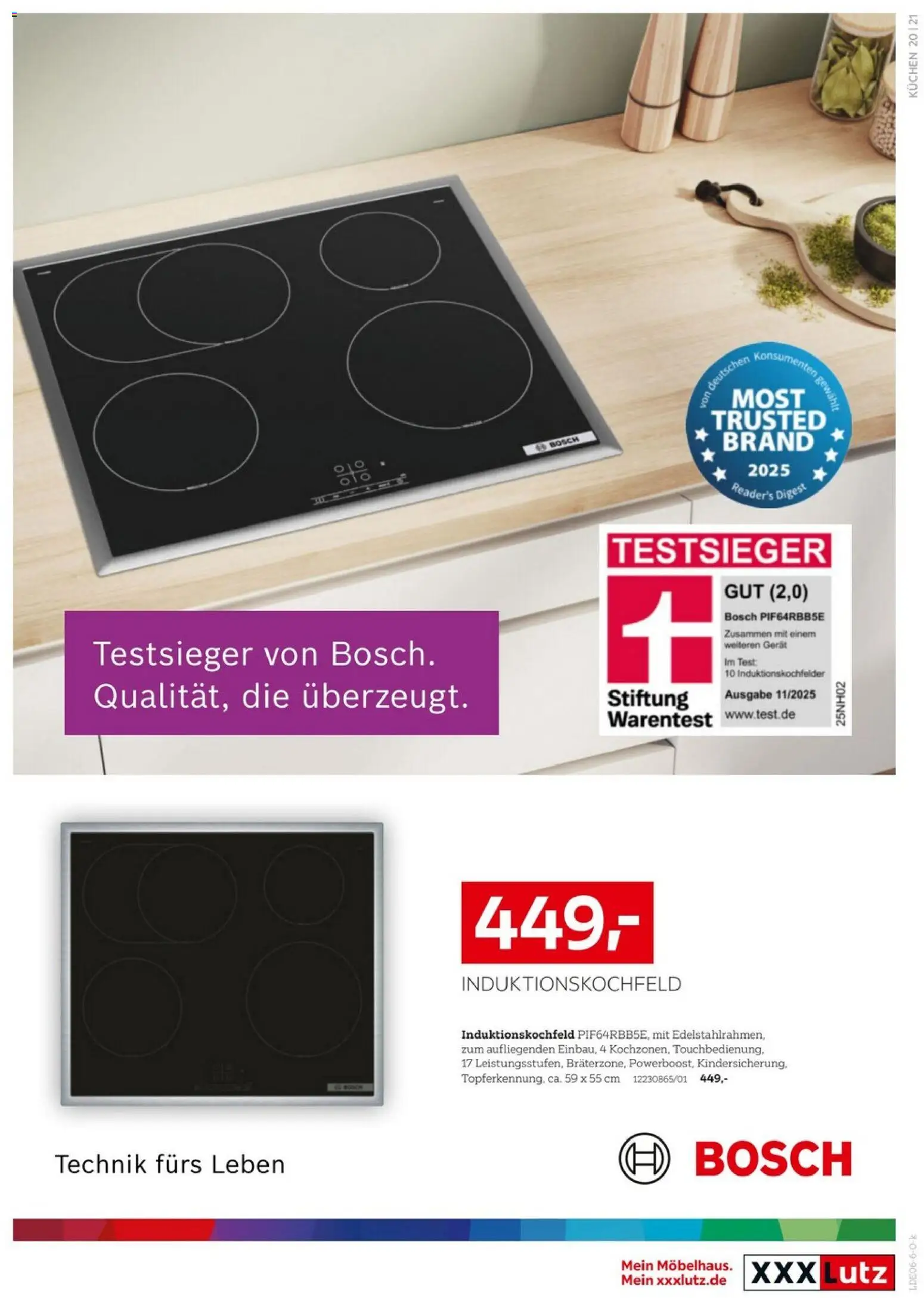 XXXLutz Küchenwelt – gültig ab 06.06.2026 | Seite: 21 | Produkte: Bosch, Kuchen