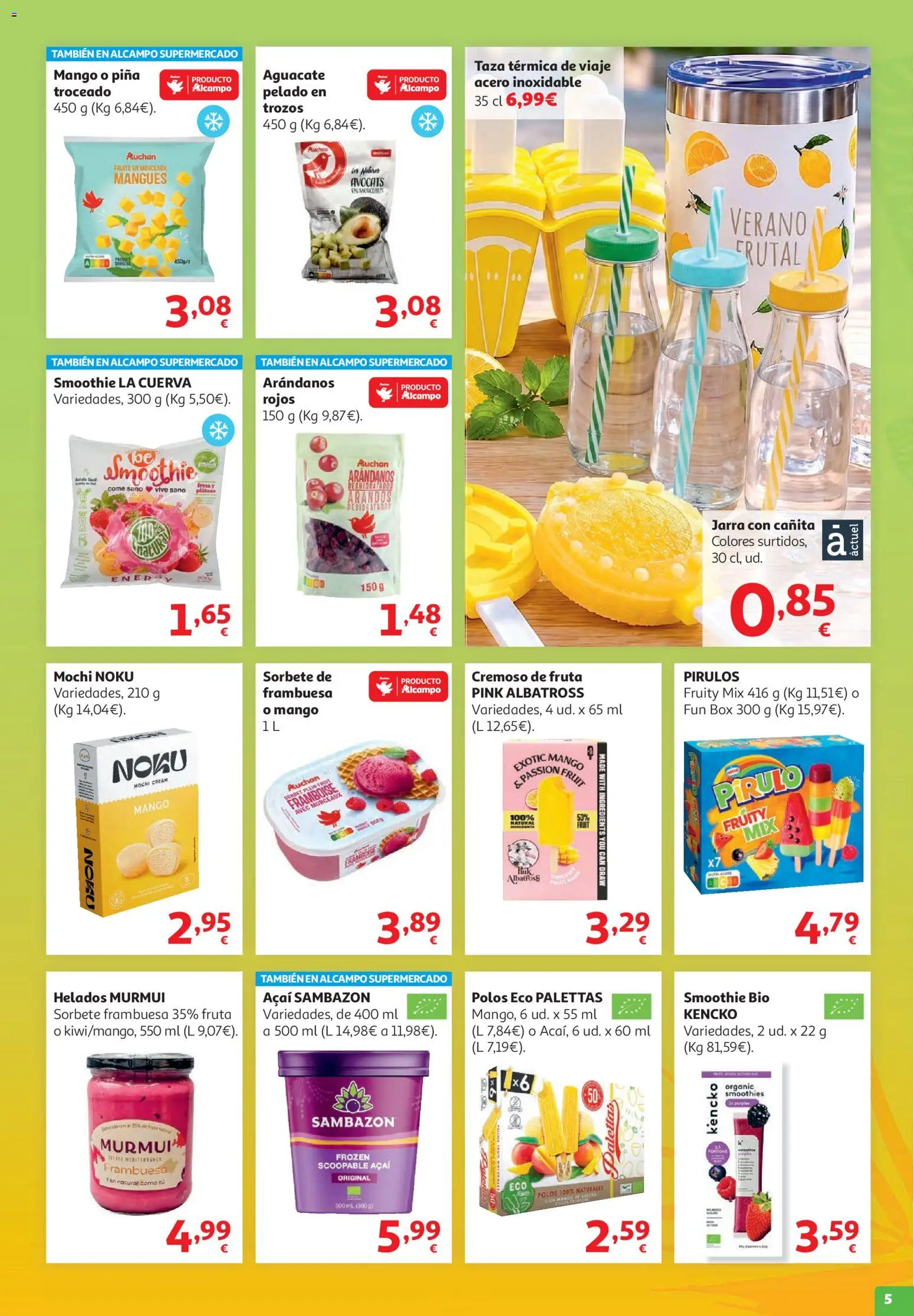 Alcampo HG Unico Litoral │ válido desde el 15/07/2026 | Página: 5 | Productos: Piña, Ρούτερ