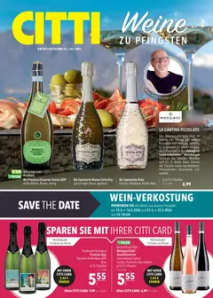 CITTI Markt Weine zu Pfingsten ab 13.05.2026 gültig