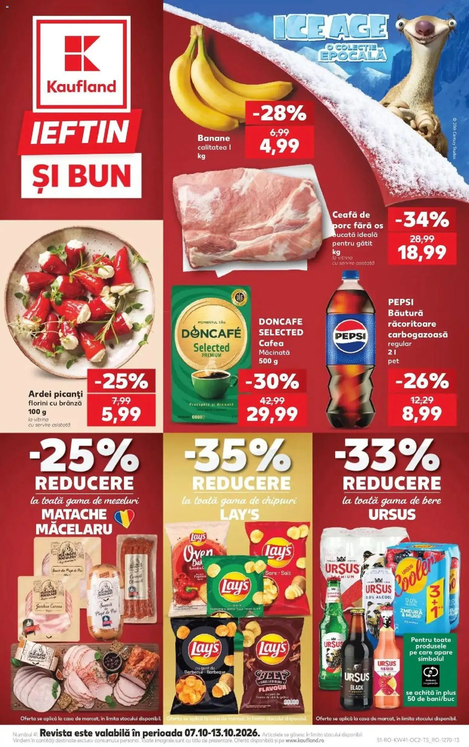 Kaufland Sfântu Gheorghe 07.10.2026 - Revista si Oferta | Pagină: 1 | Produse: Zmeură, Premium, Ardei, Black
