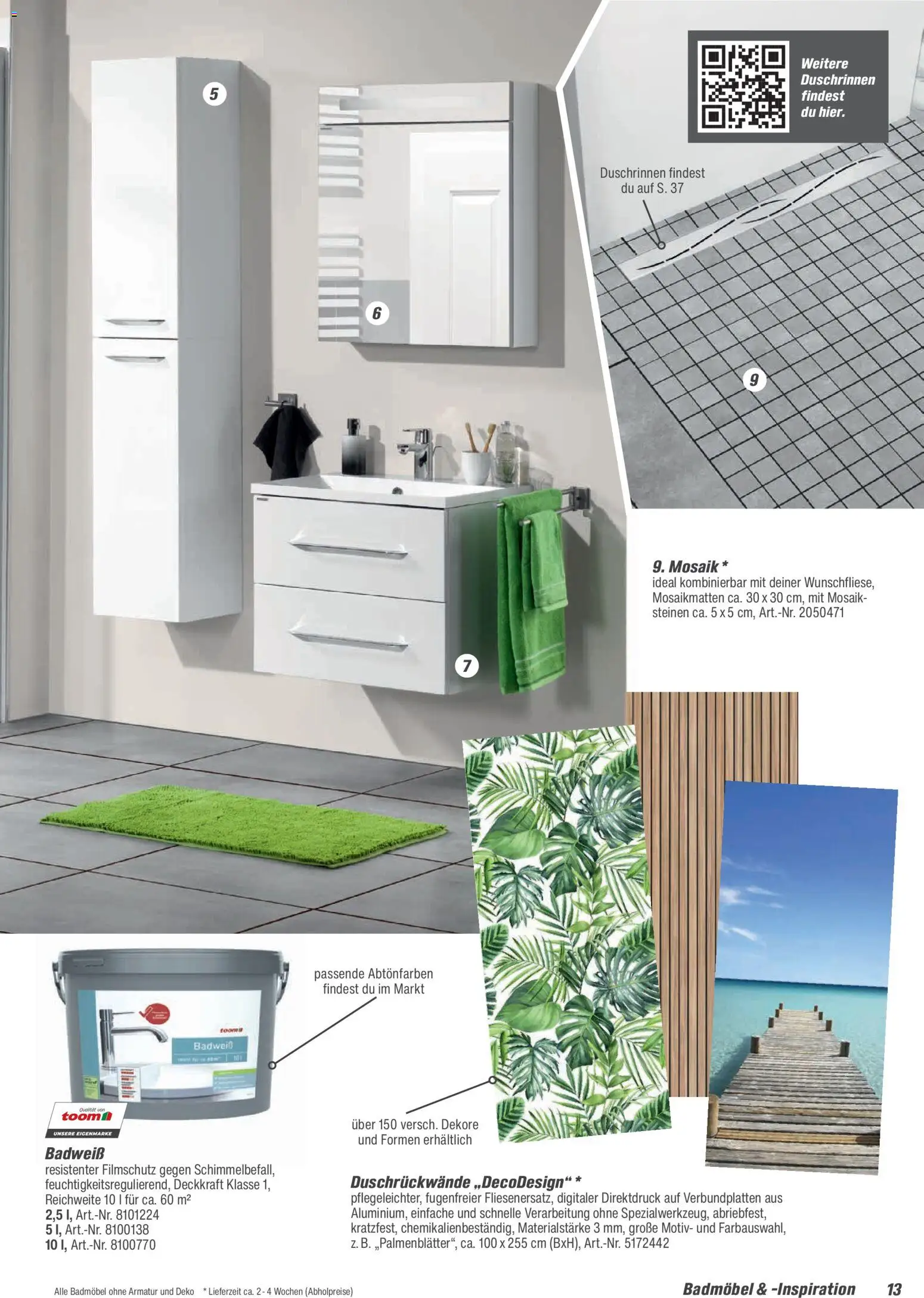 Toom Baumarkt Bad, Sanitär & Zubehör 2026 – gültig ab 01.01.2026 | Seite: 13 | Produkte: Armatur