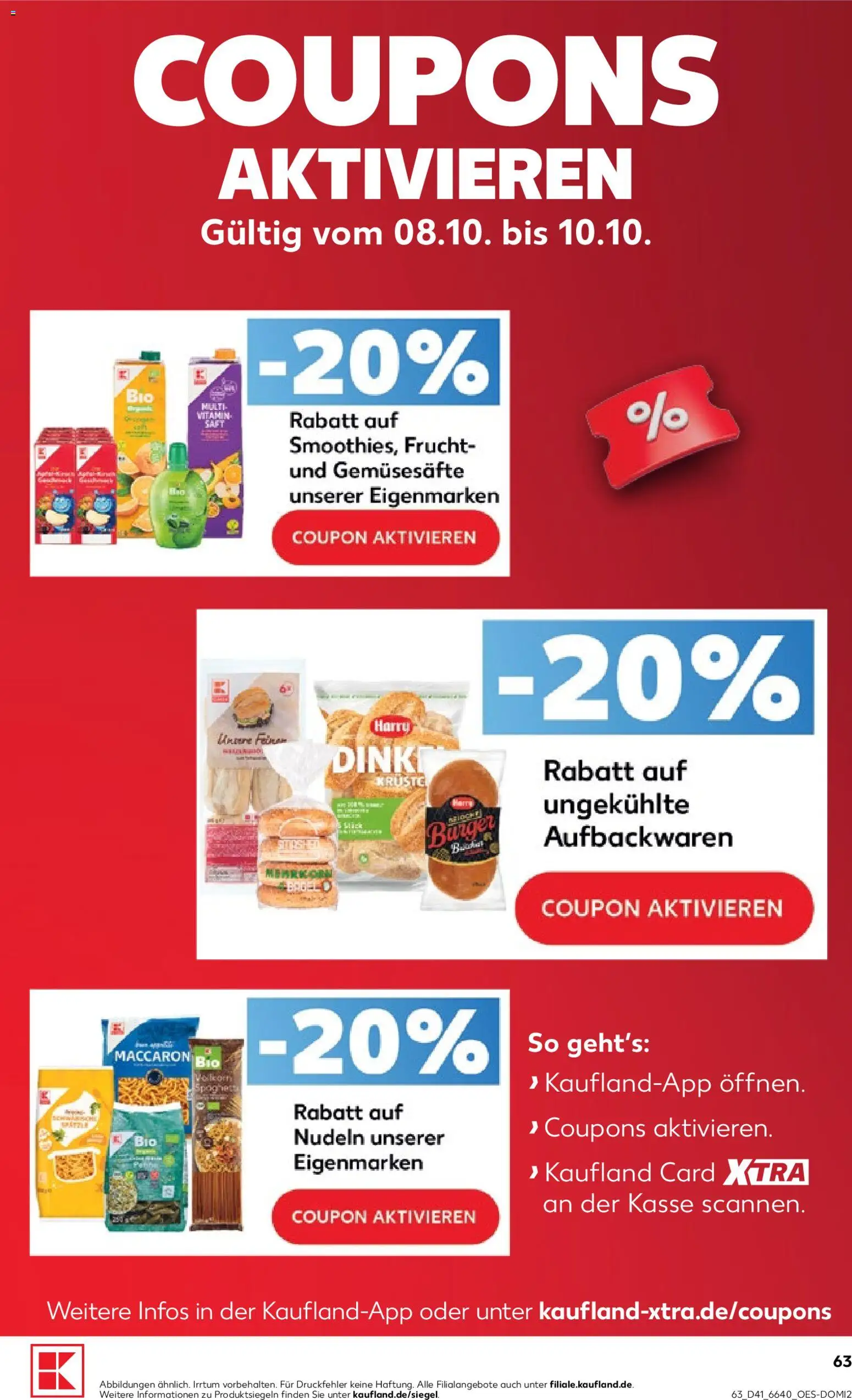 Kaufland Prospekt – gültig ab 08.10.2026 | Seite: 63