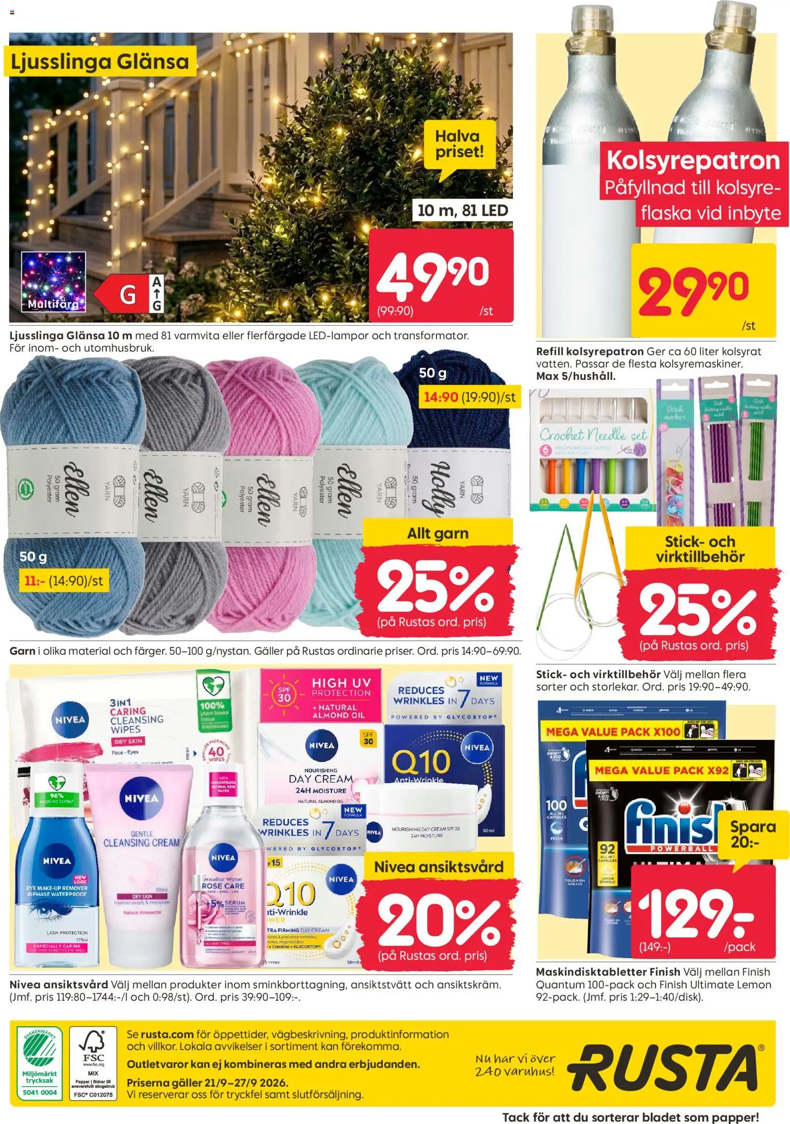 Rusta reklamblad aktuell från 21/09/2026 | Sida: 16