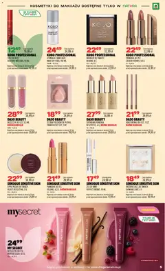 Pogląd oferty "Drogerie Natura gazetka" - ważna od 22.09.2026 | Strona: 5 | Produkty: Pomadka, Rozświetlacz, Błyszczyk, Konturówka