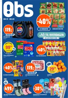 Forhåndsvisning av Coop Obs kundeavis gyldig fra 24/08/2026