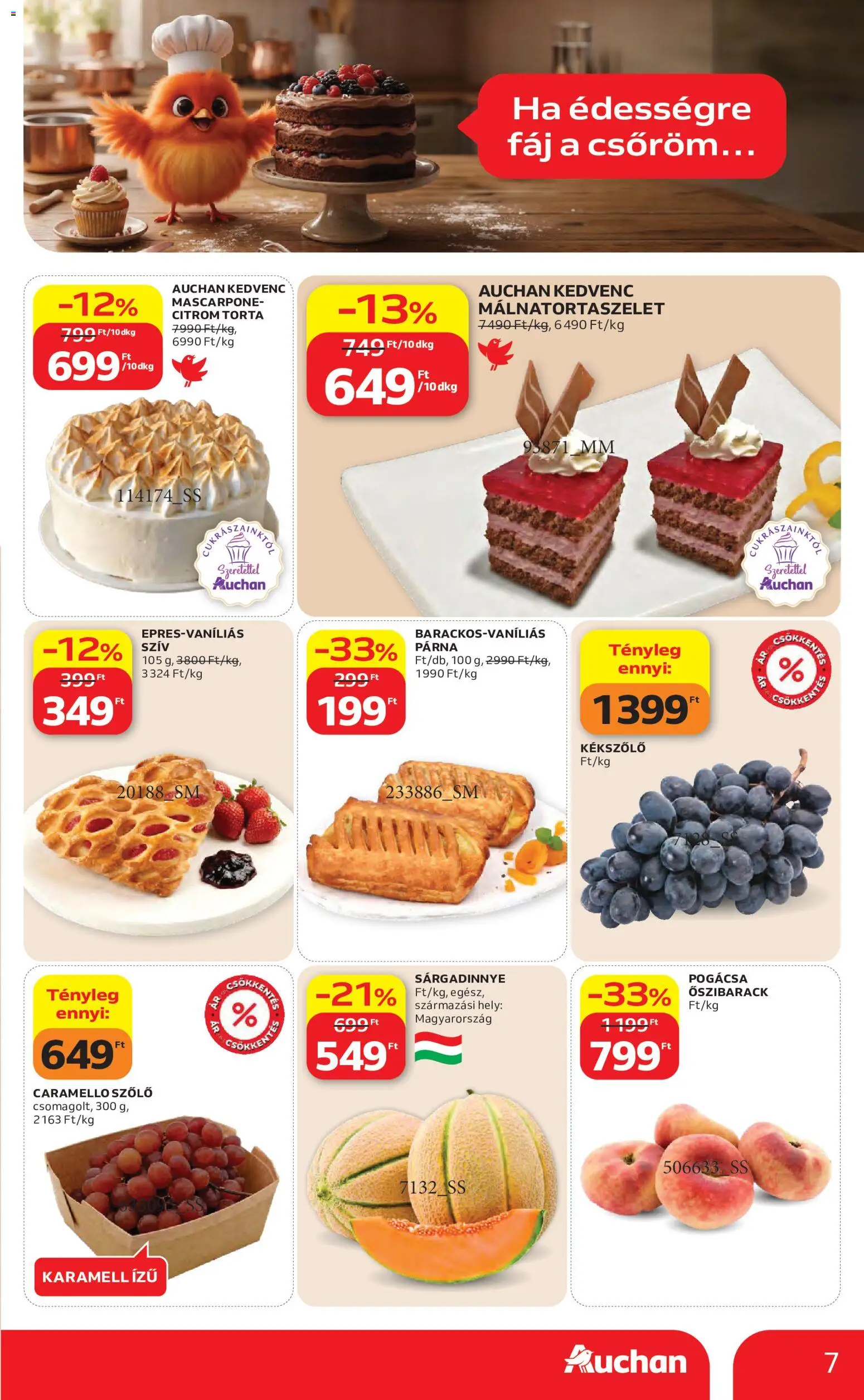 Akciós újság új Auchan — page 7