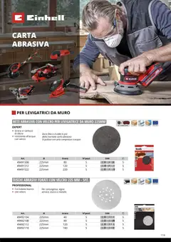 Anteprima del volantino Einhell volantino Accessori  valido a partire dal 17.03.2026 | Pagina: 121 | Prodotti: Acqua, Stucco