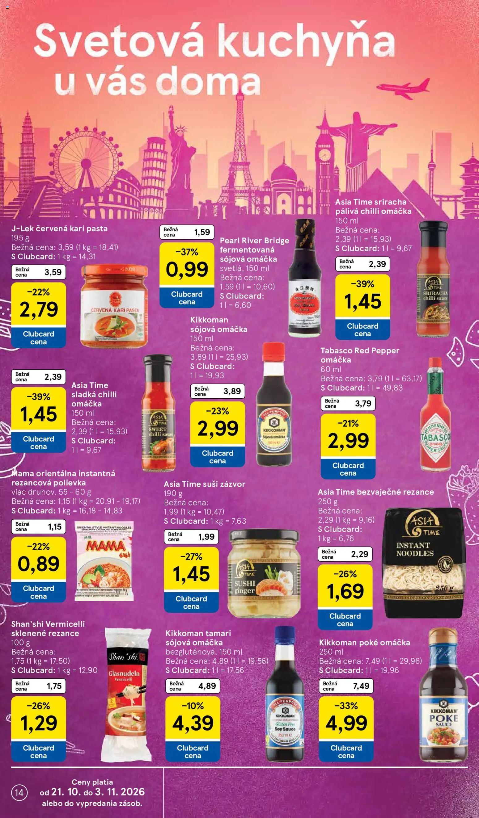 Nové Tesco akcie – leták je platný od 28.10.2026 | Strana: 14