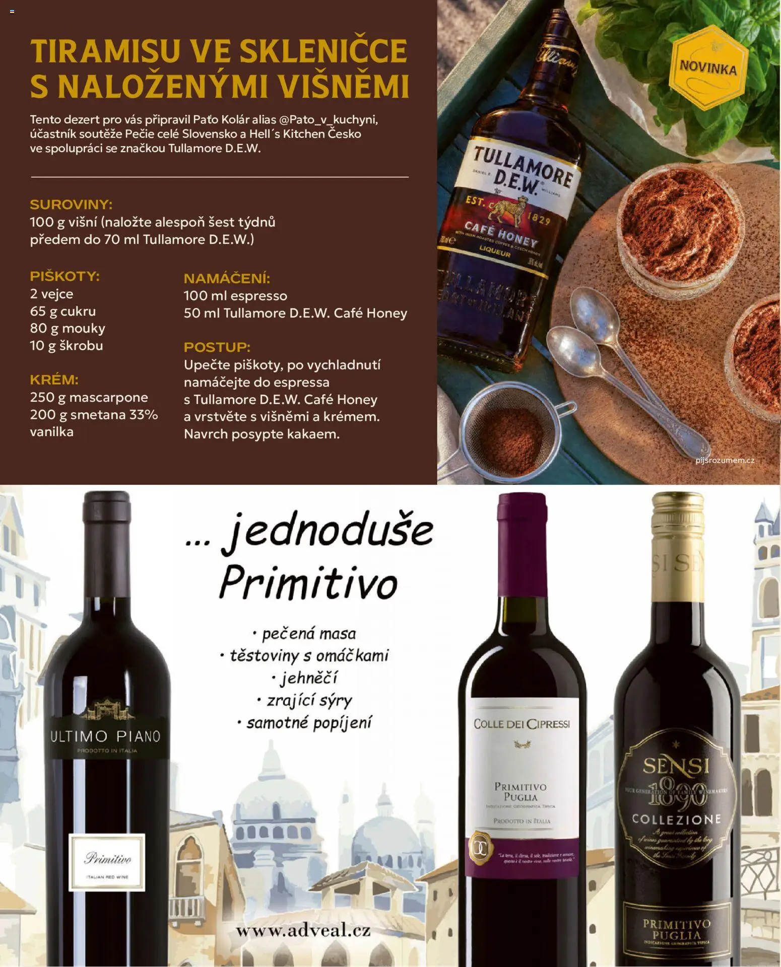 Billa leták - Gusto: Podzim 2026 od 01.09.2026 | Strana: 110 | Produkty: Vejce, Smetana, Primitivo, Dezert