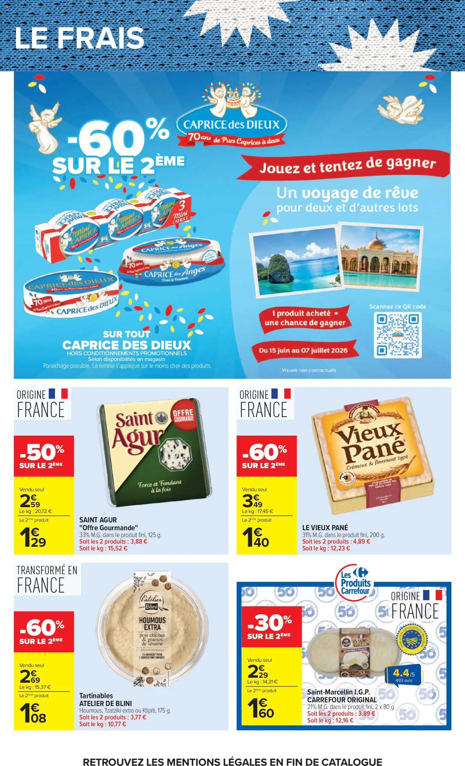 {H1} | Page: 34 | Produits: Caprice des dieux, Pois chiches, Pois