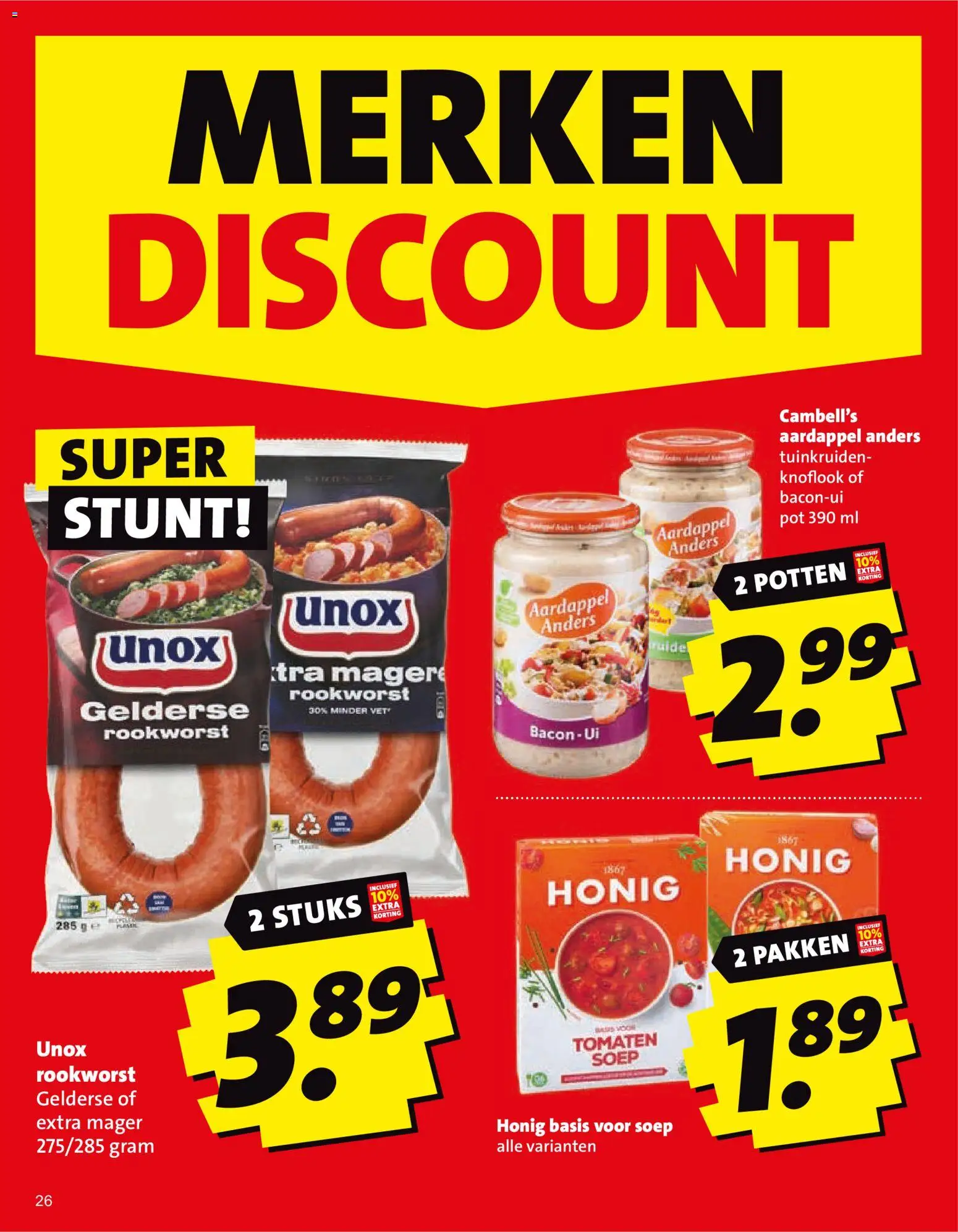 {H1} | Pagina: 26 | Producten: Aardappel, Ui, Pot, Knoflook