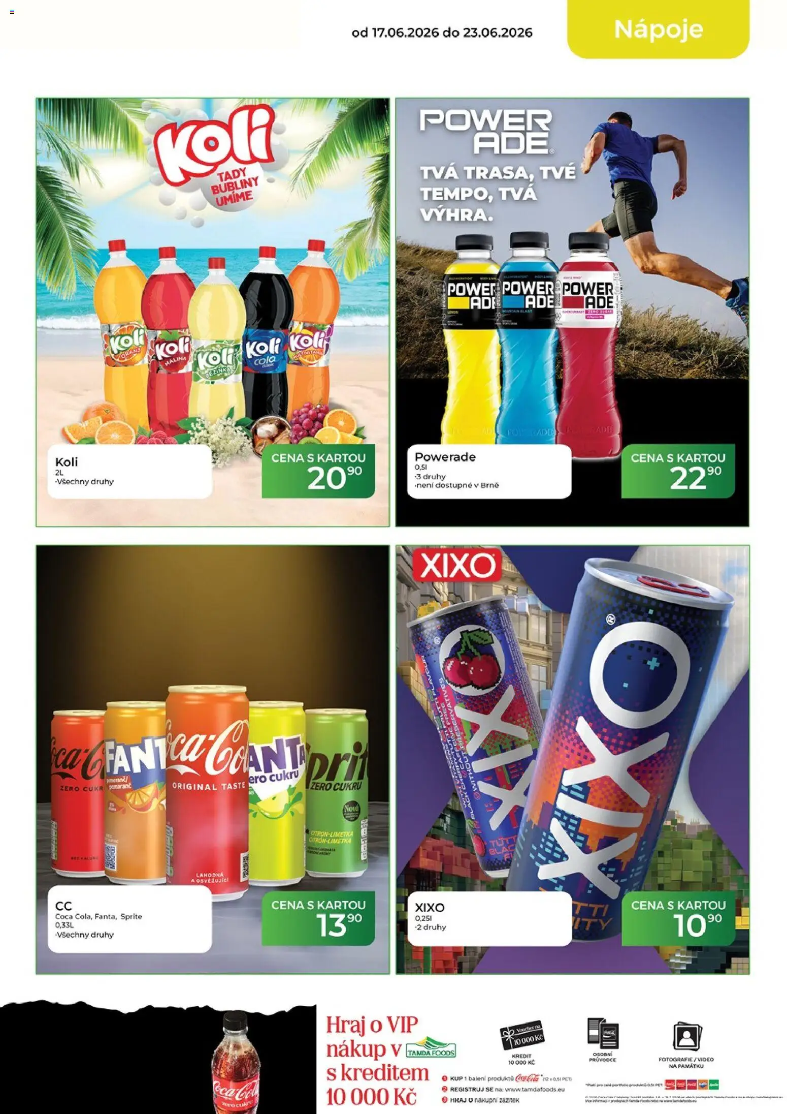 Tamda Foods leták od 17.06.2026 | Strana: 15 | Produkty: Video, Cukr, Sprite, Cola