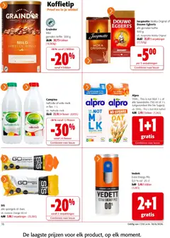 Colruyt folder / publicité - Voorbeeld van een folder van Colruyt, geldig van 17.06.2026 | Pagina: 16 | Producten: Csirkecombfile, Gel, Melk, Koffie
