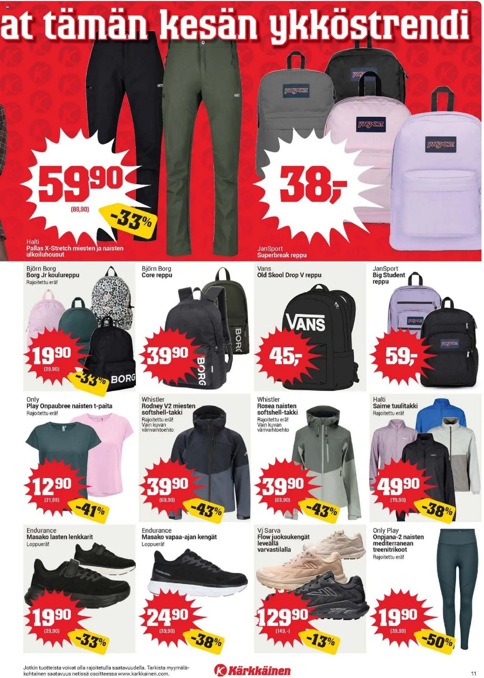 Kärkkäinen tarjoukset - Seinäjoen alue – voimassa 22/07/2026 alkaen | Sivu: 11