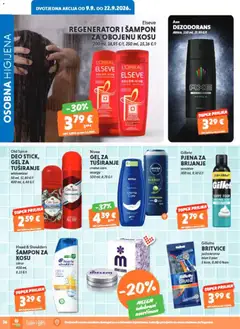 Studenac Katalog - Pregled kataloga iz trgovine Studenac, vrijedi od 16.09.2026 | Stranica: 36 | Proizvodi: Head & Shoulders, Šampon, Dezodorans, Old Spice