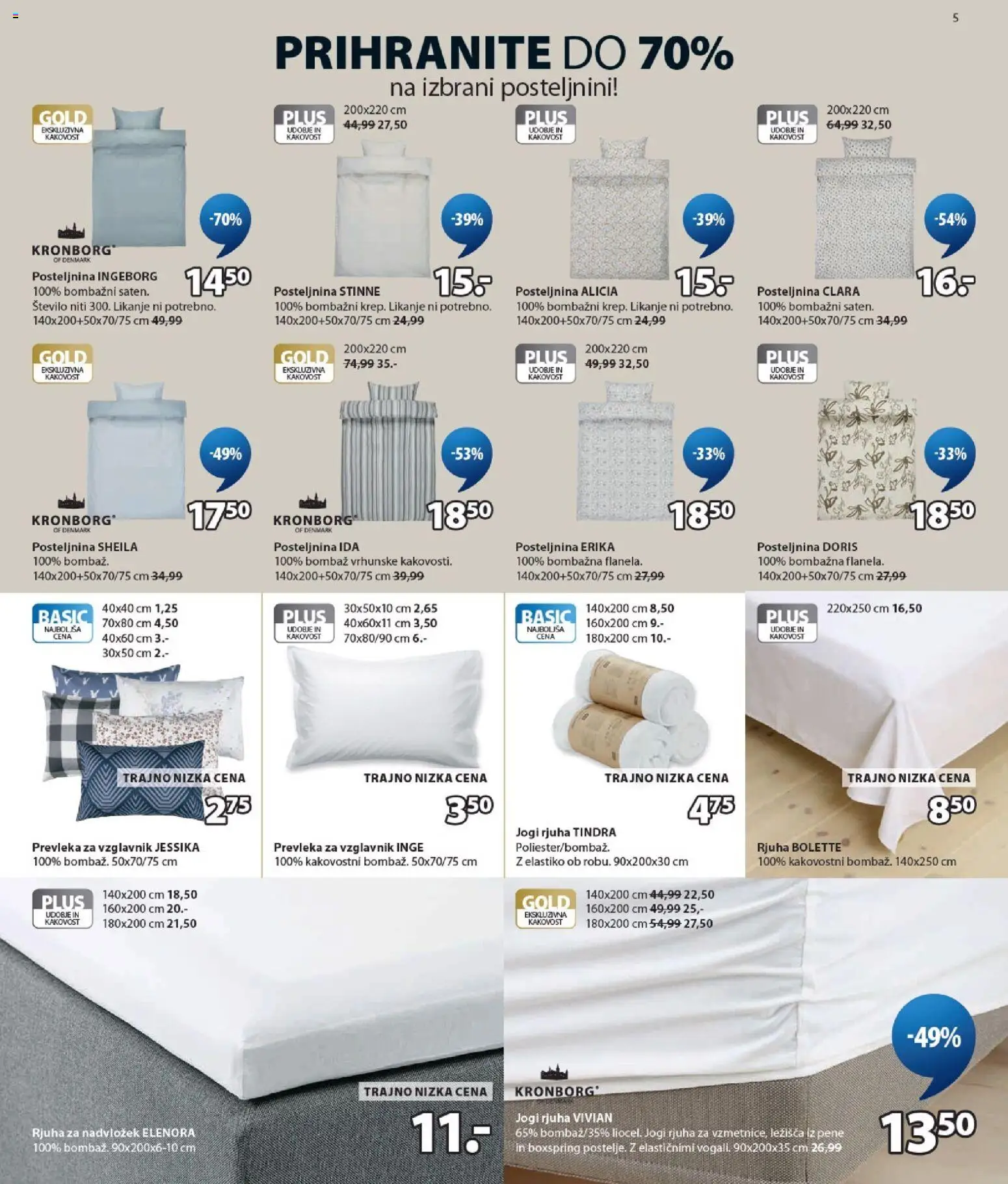 Novi JYSK katalog ponudbe – veljaven od 15.07.2026 | Stran: 5