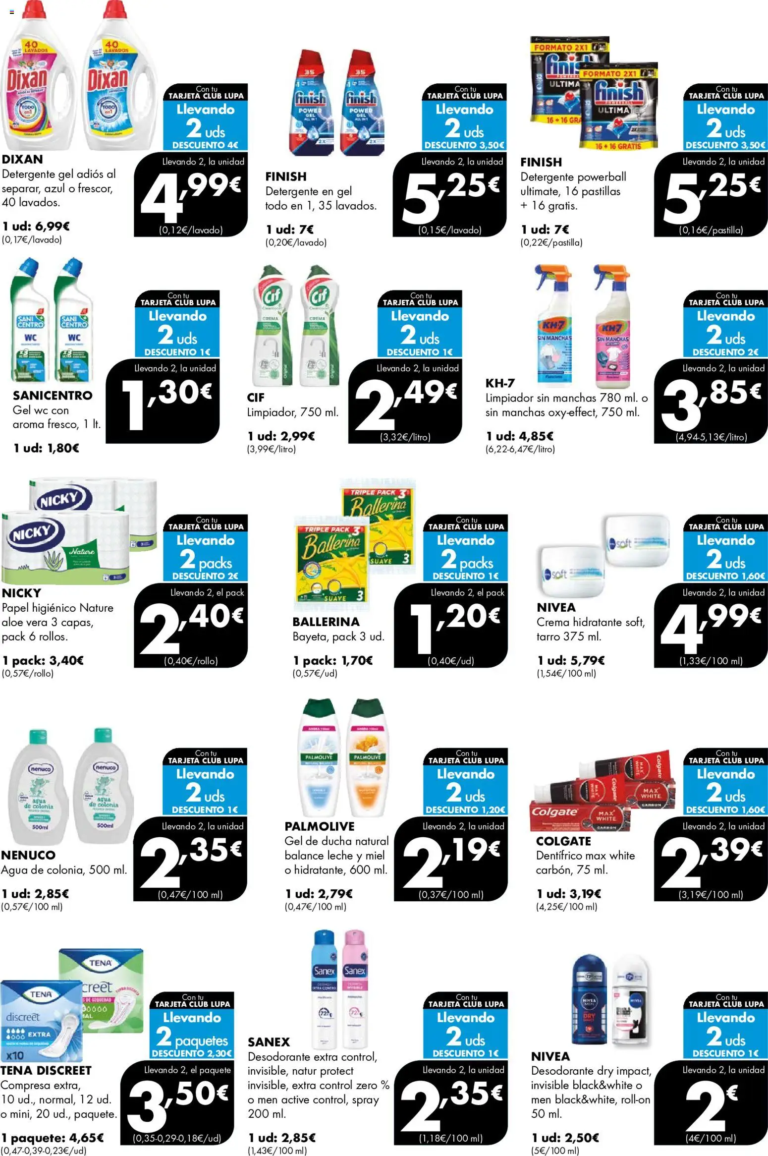 Lupa Supermercados folleto │ válido desde el 17/09/2026 | Página: 5 | Productos: Colonia, Miel, Detergente, Crema hidratante