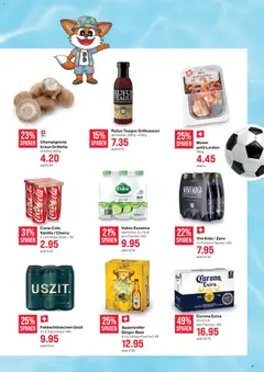 SPAR aktionen ab 16.07.2026 gültig | Seite: 9 | Produkte: Mineralwasser, Champignons, Bier