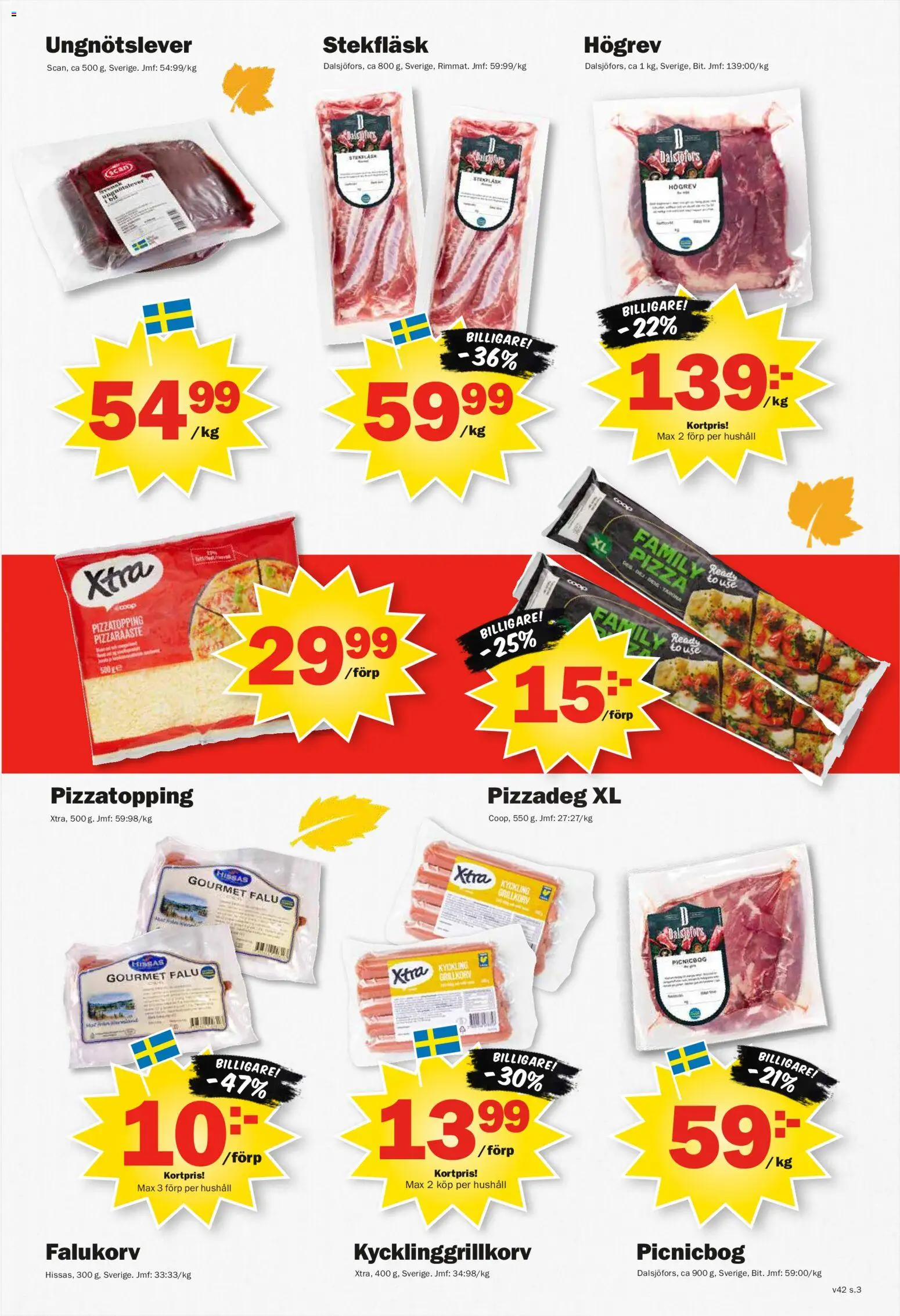 Pekås reklamblad aktuell från 12/10/2026 | Sida: 3