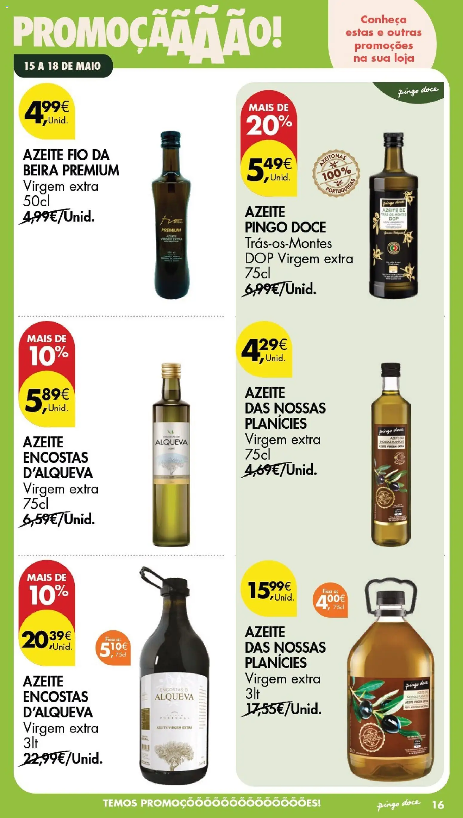 Pingo Doce Poupe este Fim de Semana │ válido de 15.05.2026 | Página: 15 | Produtos: Azeite