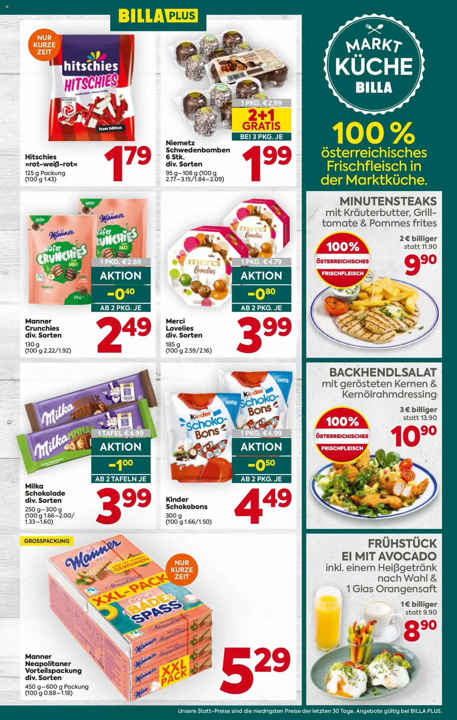 Billa Plus Flugblatt gültig ab 03.06.2026 | Seite: 11 | Produkte: Avocado, Grill, Schokolade