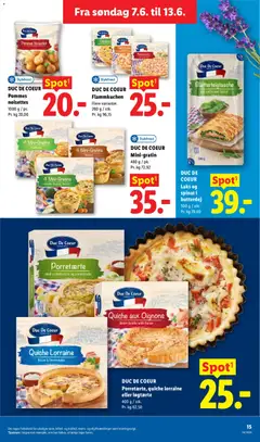 Lidl - Tilbudsavis gyldig fra 07.06.2026 | Side: 19 | Produkter: Butterdej, Bacon, Spinat, Søm