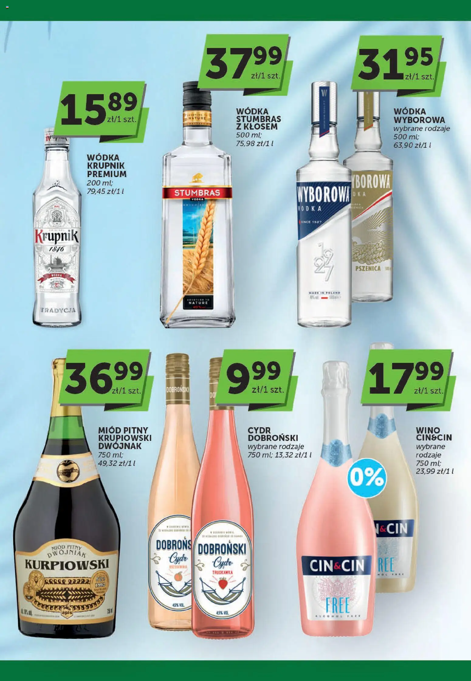 Euro Sklep gazetka - Katalog alkoholowy od 25.06.2026 | Strona: 2 | Produkty: Miód, Miód pitny, Vodka, Wino