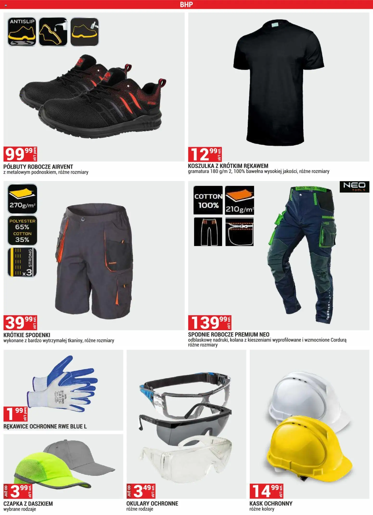 Merkury Market gazetka od 01.07.2026 | Strona: 48 | Produkty: Spodnie, Spodenki, Czapka, Okulary
