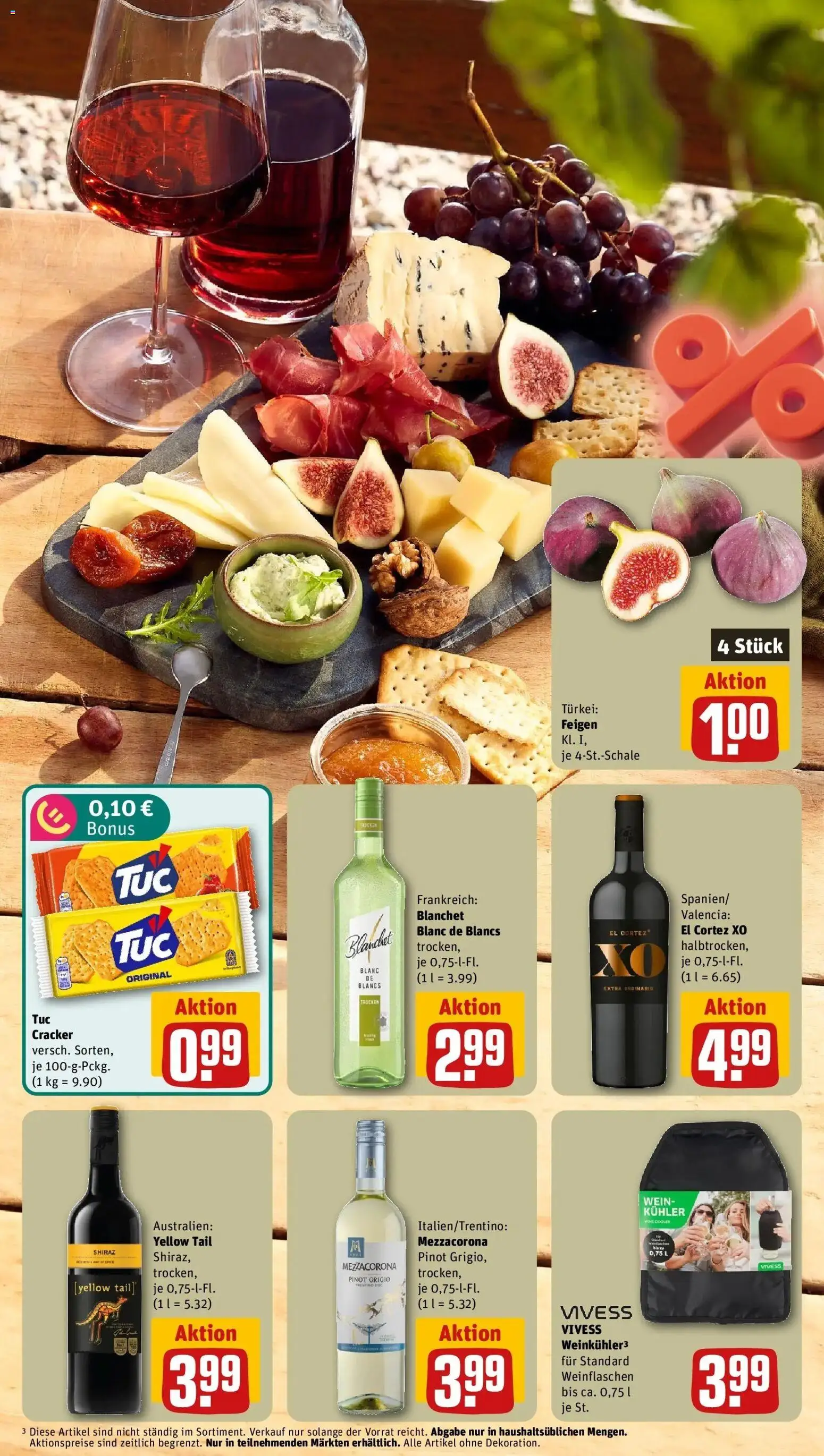REWE Prospekt ab 12.10.2026 zum Blättern » Angebote | Seite: 11 | Produkte: Wein, Feigen