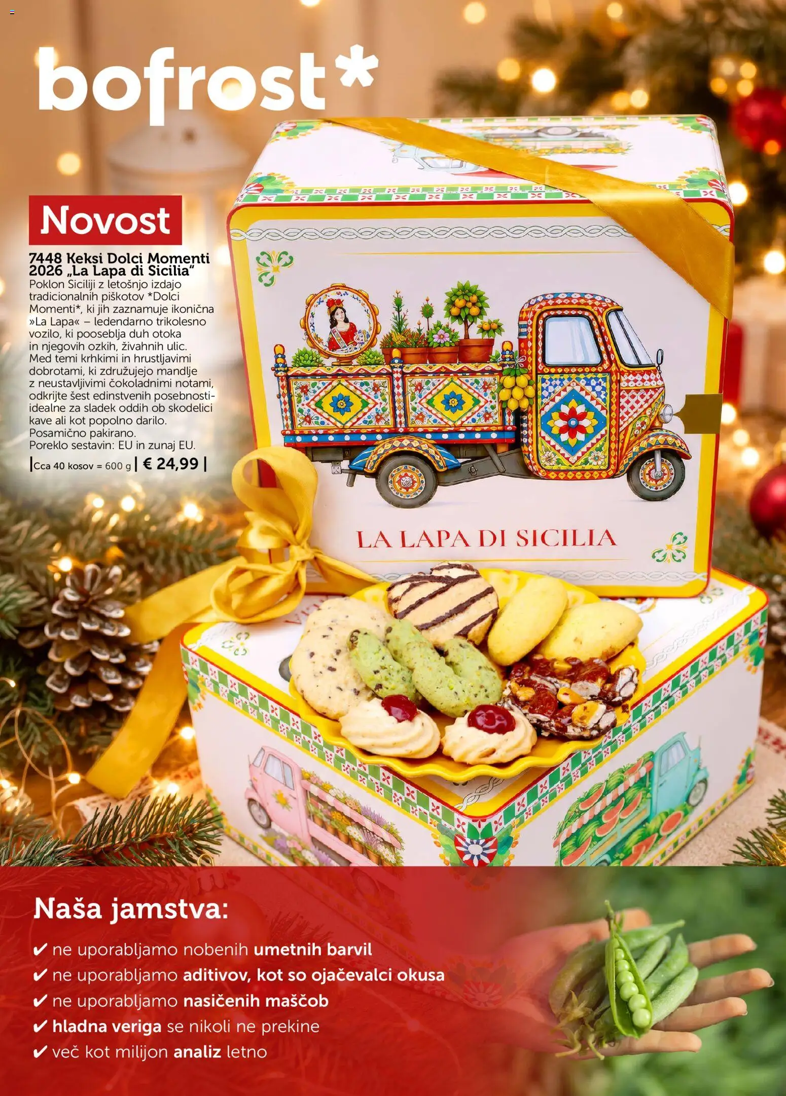 Novi Bofrost katalog ponudbe – veljaven od 02.11.2026 | Stran: 6 | Izdelki: Med, Keksi