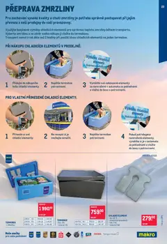 Náhled letáku Makro leták - Zmrzliny od 22.04.2026 | Strana: 23 | Produkty: Termobox, Zmrzliny, Hodiny