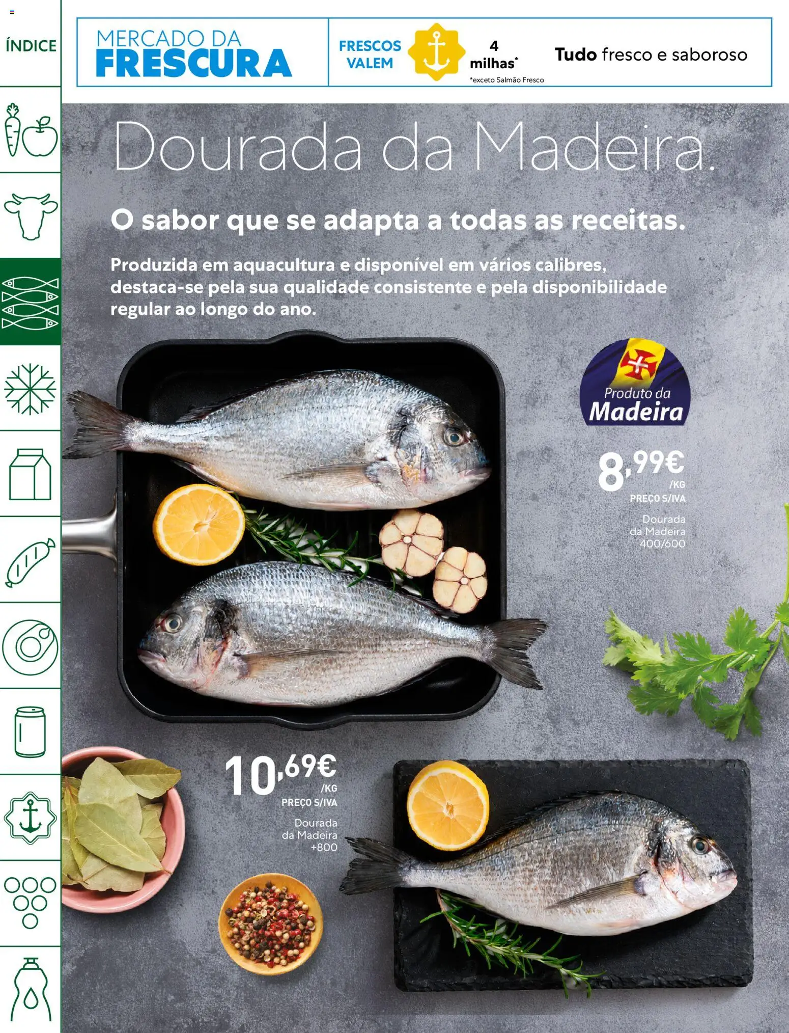 Recheio folheto Horeca Madeira │ válido de 13/10/2026 | Página: 6 | Produtos: Dourada, Salmão, Salmão fresco