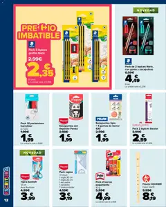 Vista previa Carrefour Vuelta al cole válido desde el 18/08/2026 | Página: 12