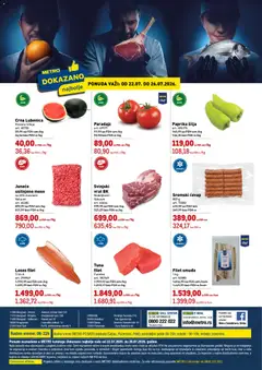 Metro katalog Dokazano - pregled Metro kataloga - važi od 22.07.2026
