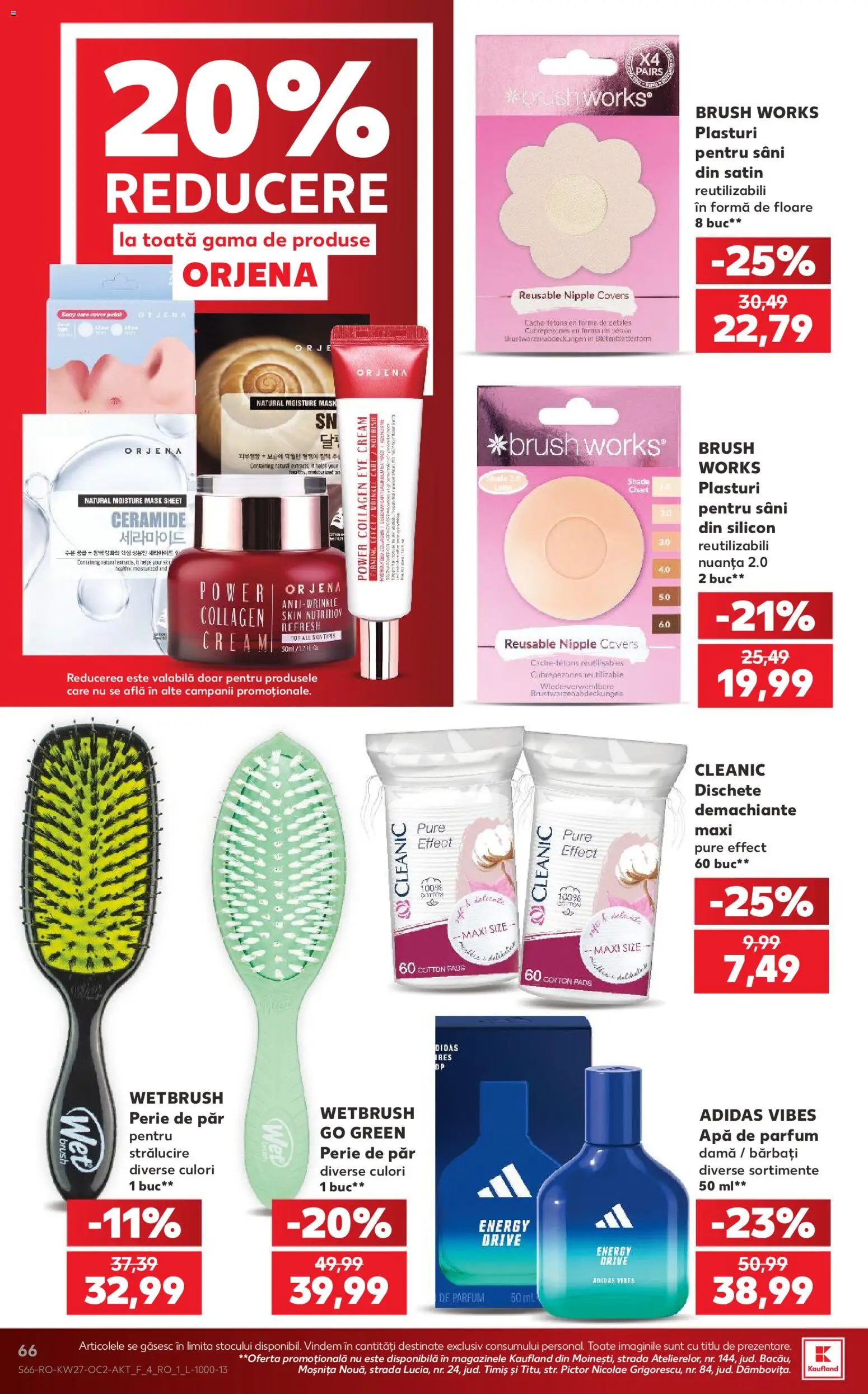 Kaufland RO akciós ujság - amely érvényes a következő dátumtól: 2026.07.01. | Oldal: 66 | Termékek: Parfüm