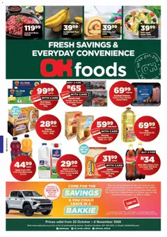 OK Foods specials catalogue – valid from 23/10/2026