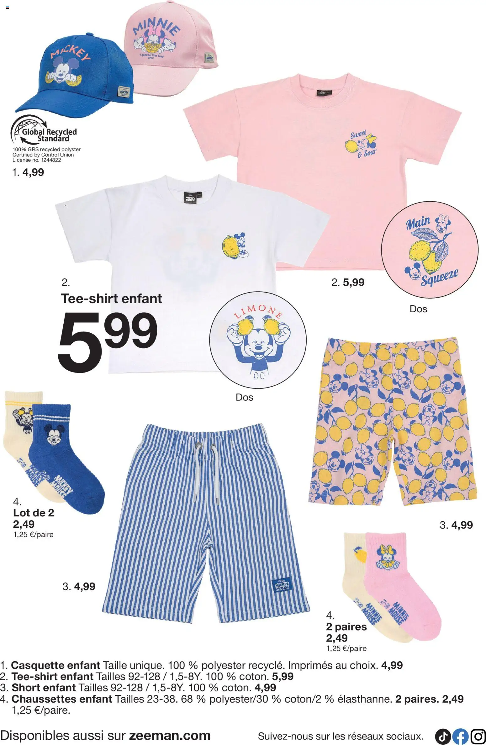 {H1} | Page: 2 | Produits: Thé, Casquette