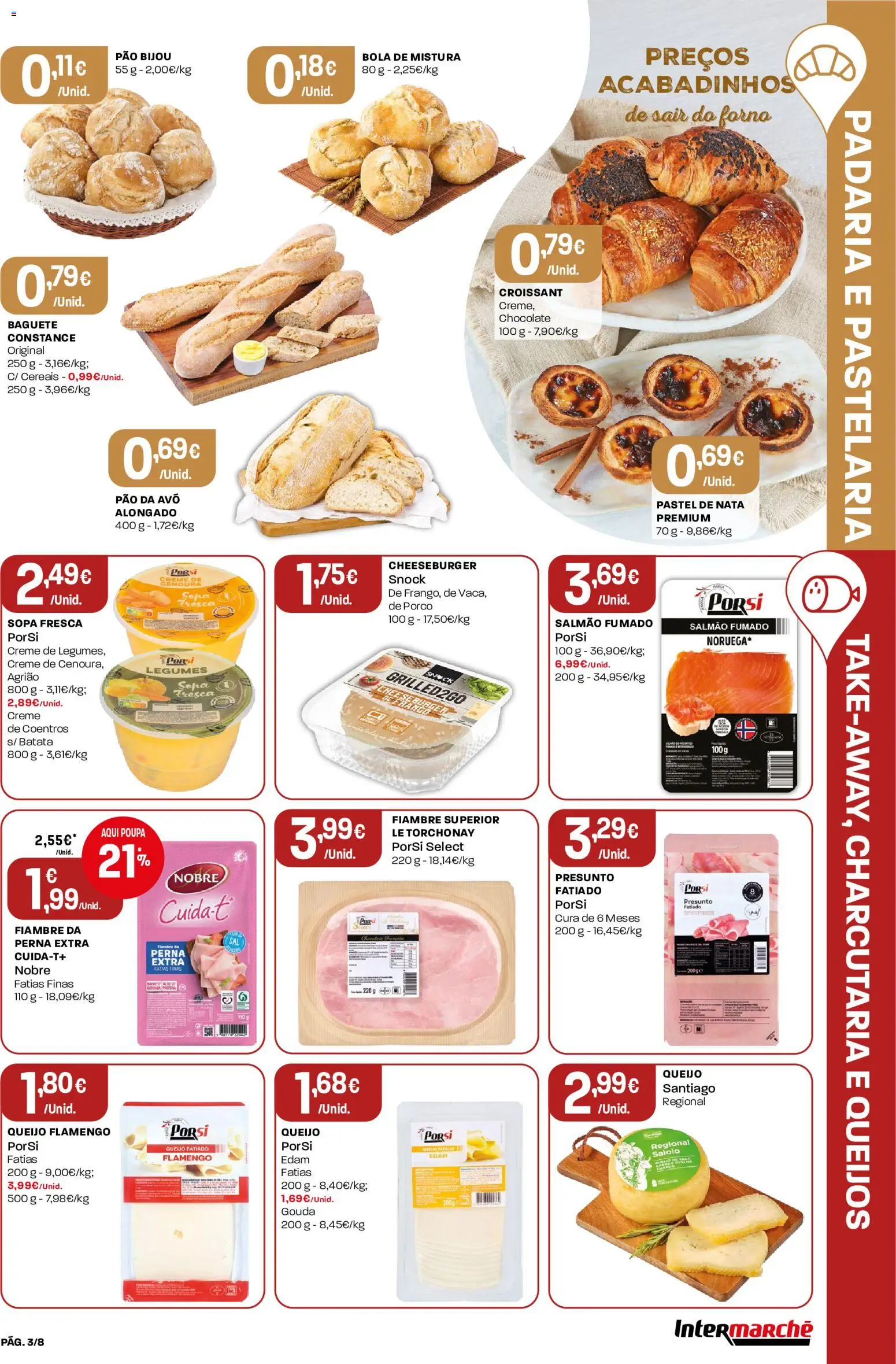Intermarché Folheto Mini │ válido de 03/09/2026 | Página: 3 | Produtos: Batata, Forno, Queijo, Cenoura