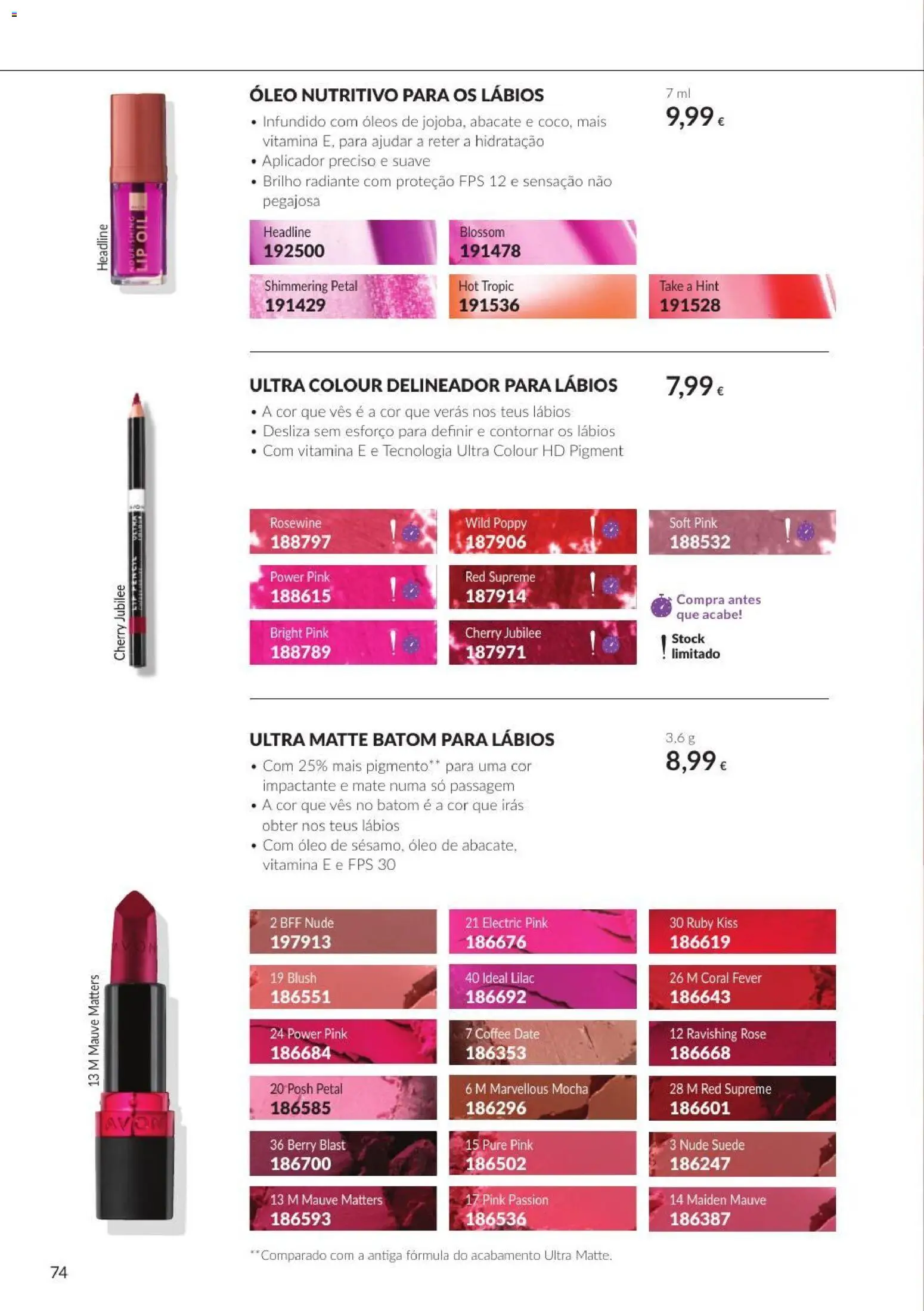 Catálogo Avon Campanha 11 │ válido de 01/11/2026 | Página: 74