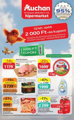Auchan akciós újság Szolnok - amely érvényes a következő dátumtól: 2026.09.17.
