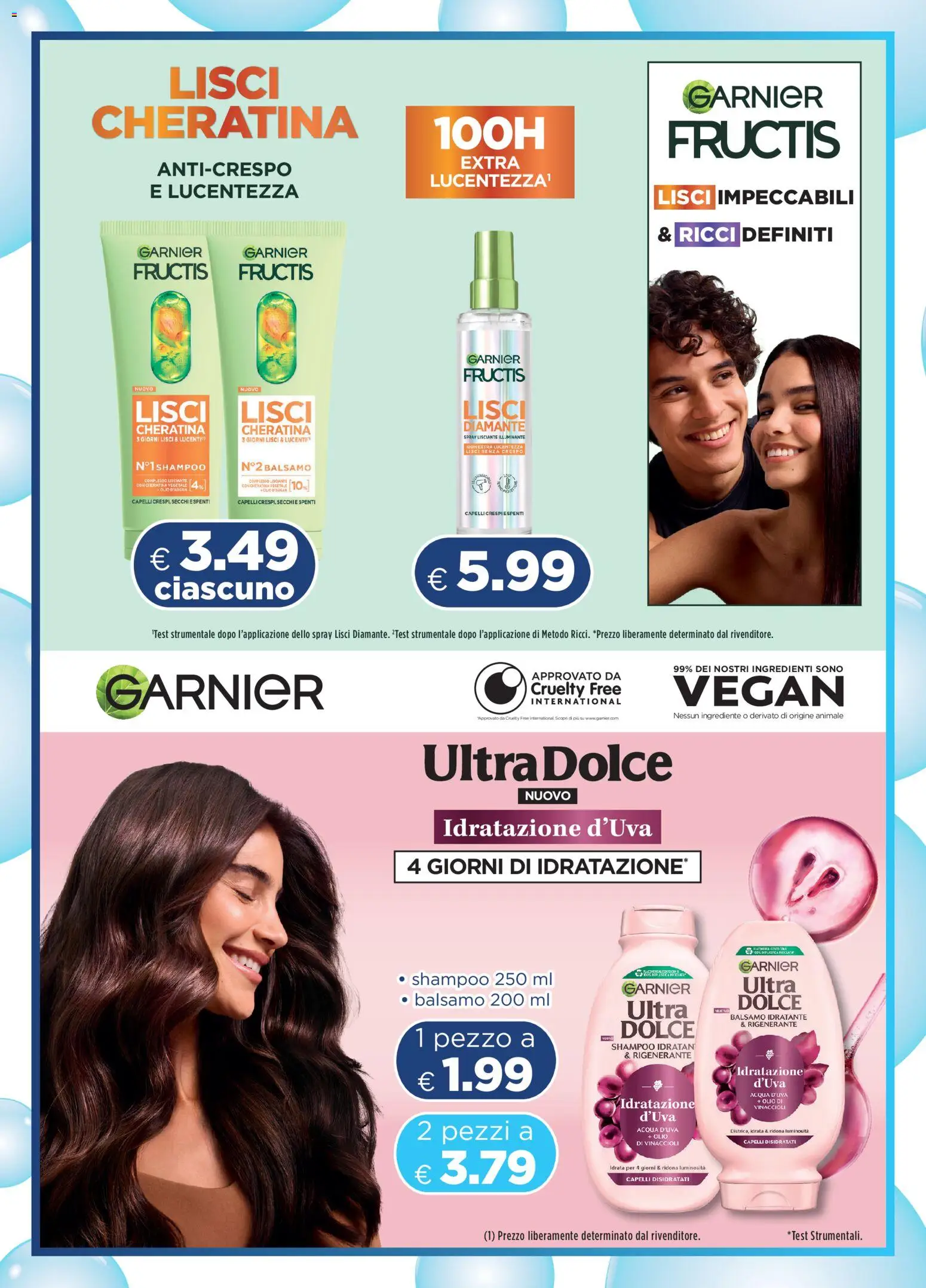 Volantino Acqua e Sapone del 30/08/2026 | Pagina: 9 | Prodotti: Vegan, Olio di vinaccioli, Olio, Ingredienti